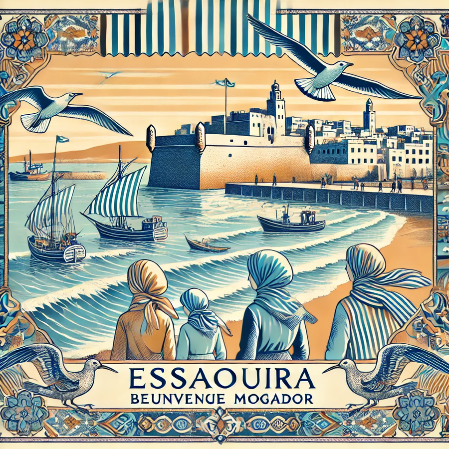 Foulard Essouira Bintun