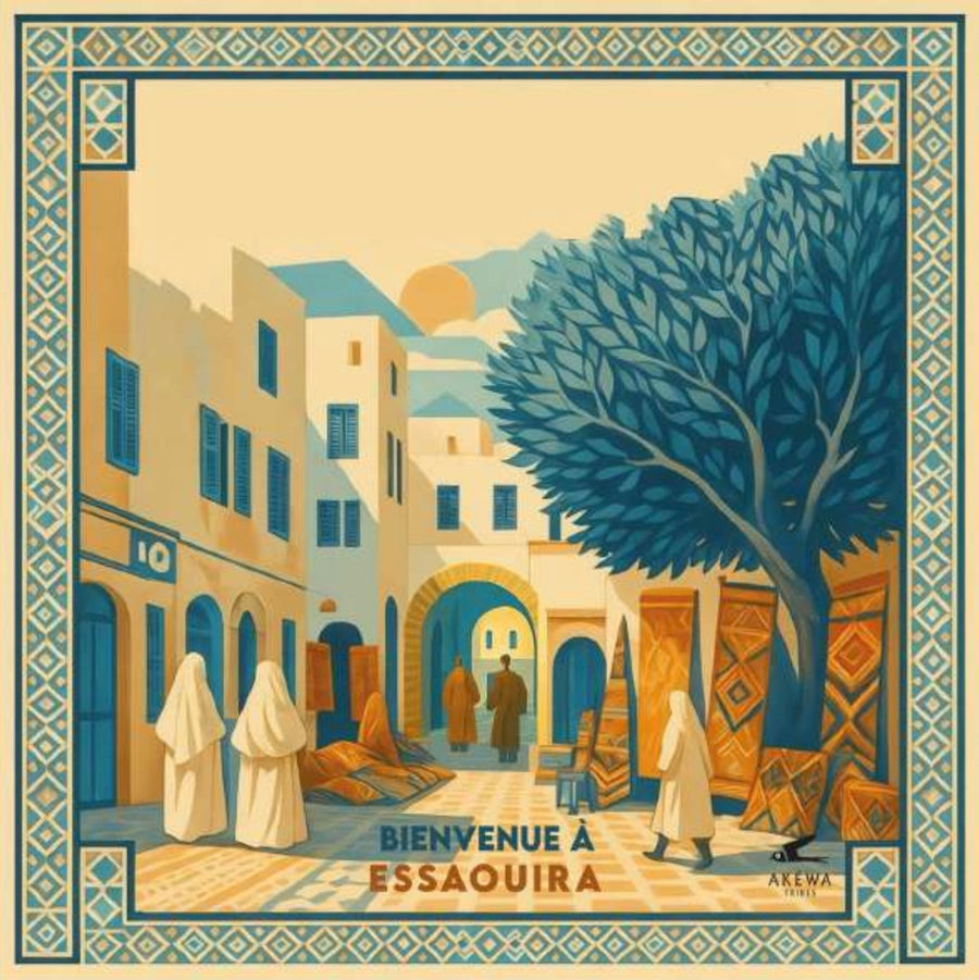 Foulard Essaouira Medina