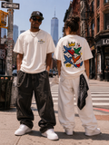 T-shirt oversize AKEWA  FLY confectionné avec du coton premium 240 gr /m2 confort durable et coupe structurée