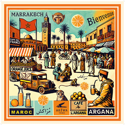 Foulard Marrakech Jana Efna Tarbouche