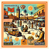 Foulard Marrakech Jana Efna Tarbouche