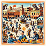 Foulard Marrakech Jana Efna Touristes