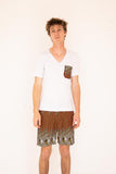 T-SHIRT WAX GEO - AKEWA