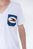T-SHIRT WAX HIRONDELLES - AKEWA