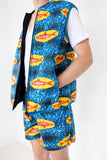 GILET SARDINE - COLLAB' AKEWA & WAFL DESIGN