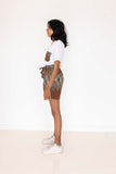 SHORT TAILLE HAUTE WAX GEO - AKEWA