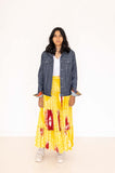 JUPE LONGUE - African Gypsy Tie&dye - WAX - AKEWA