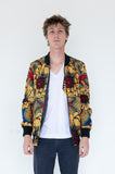 BOMBERS HOMME WAX FLEURS - AKEWA