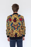 BOMBERS HOMME WAX FLEURS - AKEWA