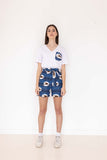 SHORT TAILLE HAUTE WAX HIRONDELLES - AKEWA