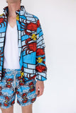 SHORT DE BAIN CRAB - COLLAB' AKEWA & WAFL DESIGN