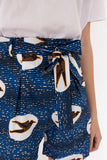 SHORT TAILLE HAUTE WAX HIRONDELLES - AKEWA
