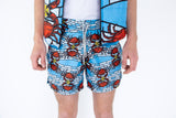 SHORT DE BAIN CRAB - COLLAB' AKEWA & WAFL DESIGN